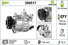 AC Compressor VALEO Fits AUDI