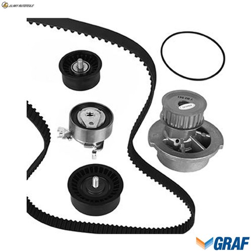 Water pump timing belt kit - water,