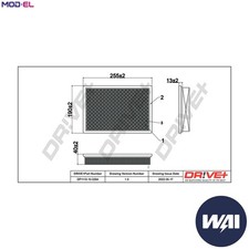 AIR FILTER DP1110.10.0294 FOR